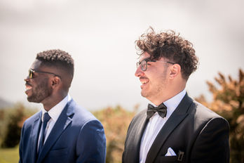 Ceremony wedding photography at Plas Maenan, Conwy Valley