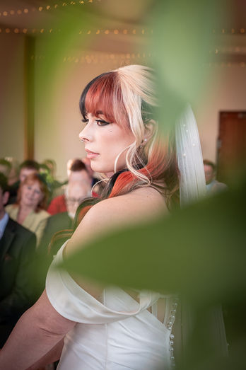 Ceremony wedding photography at the Out Barn in Clitheroe by Gemma Cullen