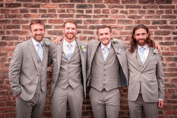 Groom prep Wedding photography at the Barn at Yew Tree Farm in Liverpool, by Liverpool wedding photographer Gemma Cullen