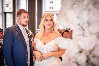 Ceremony at the Titanic Hotel in Liverpool