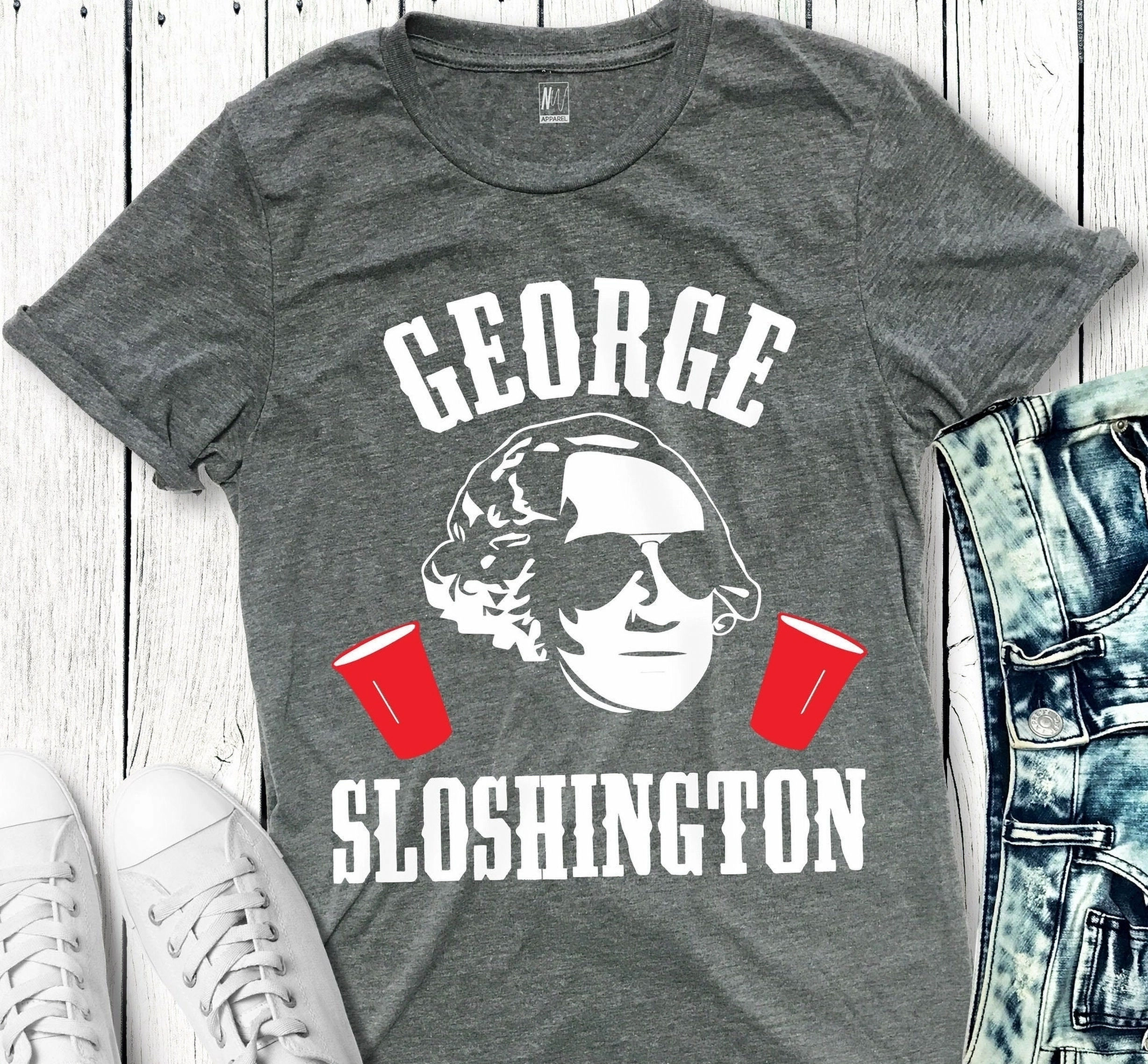 George Sloshington (Washingon) Short Sleeve Graphic Tee