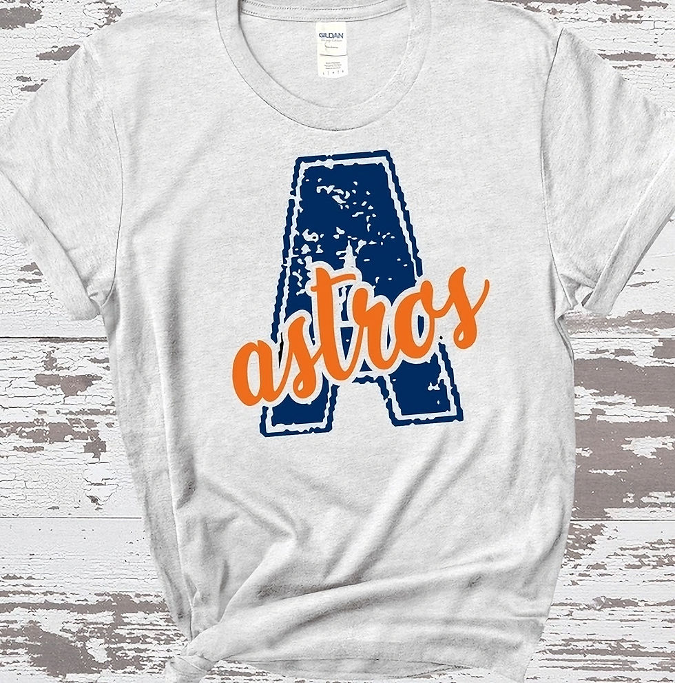 Thumbnail: Astros Baseball Short Sleeve Graphic Tee