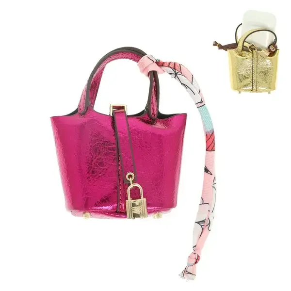 Thumbnail: Mini Leather Purse Earbud Case