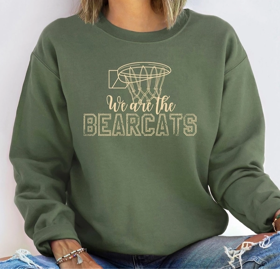 Thumbnail: Basketball We Are the (Team) Custom Sweatshirt