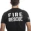 Thumbnail: Fire & Rescue Maltese Cross Graphic Short-Sleeved Tee