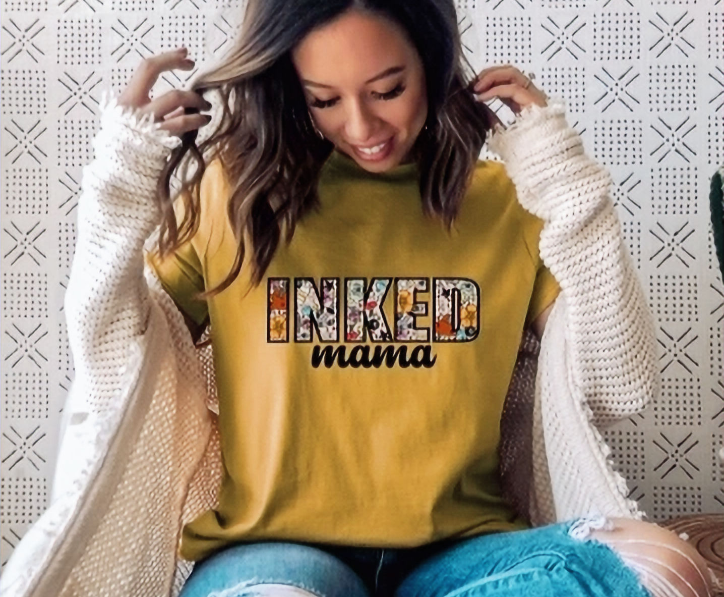 Inked Mama Short Sleeved Graphic Tee