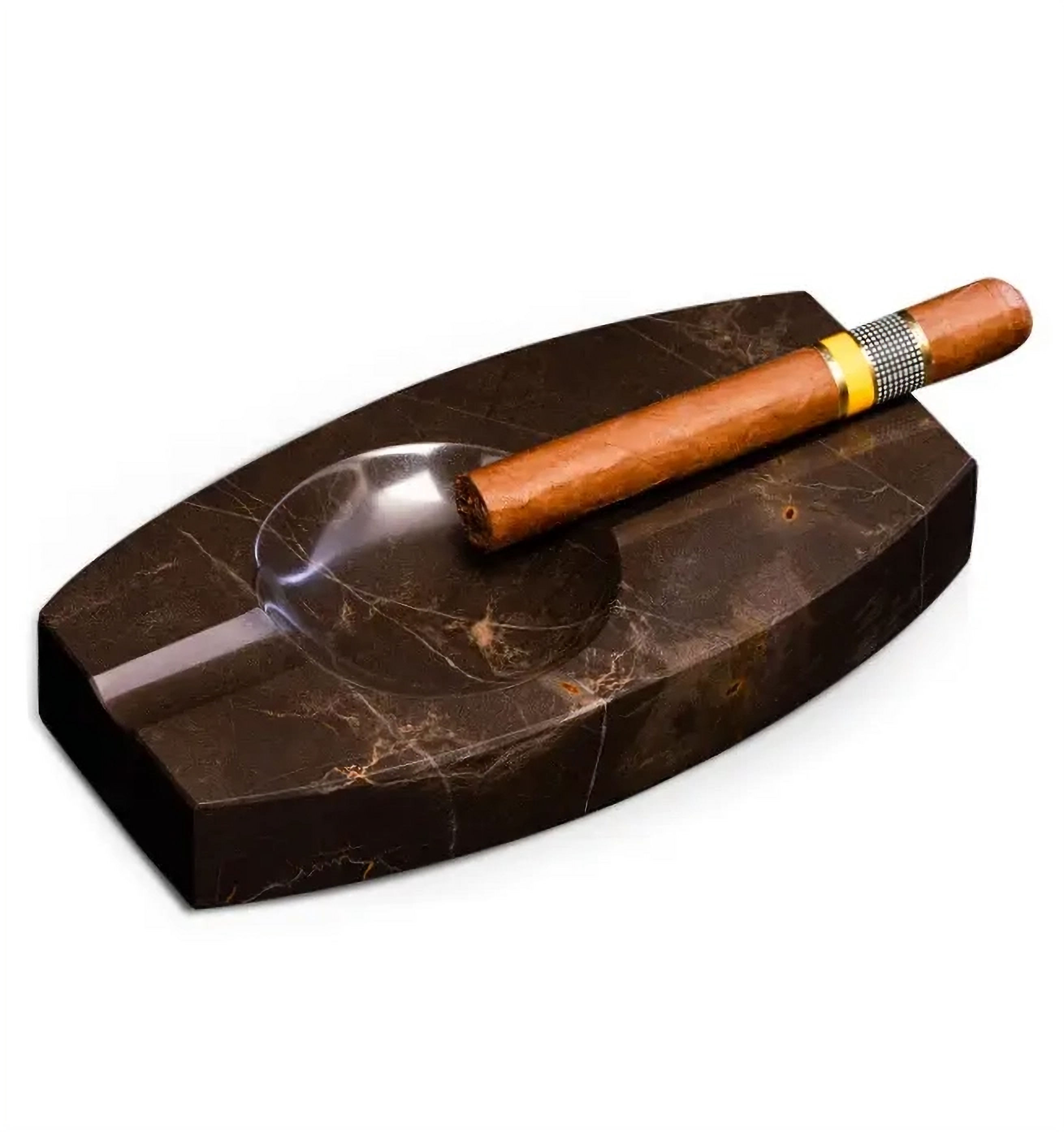 Marble Double Cigar Ashtray