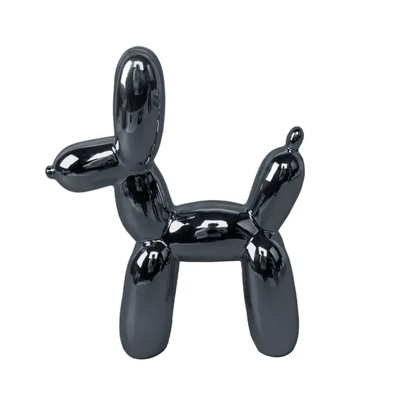 Thumbnail: Metallic Balloon Dog Sculpture