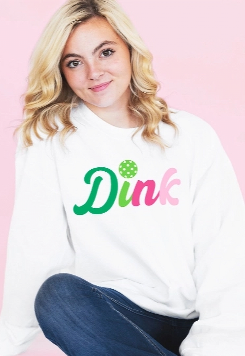 Thumbnail: Multicolor Dink Pickleball Sweatshirt