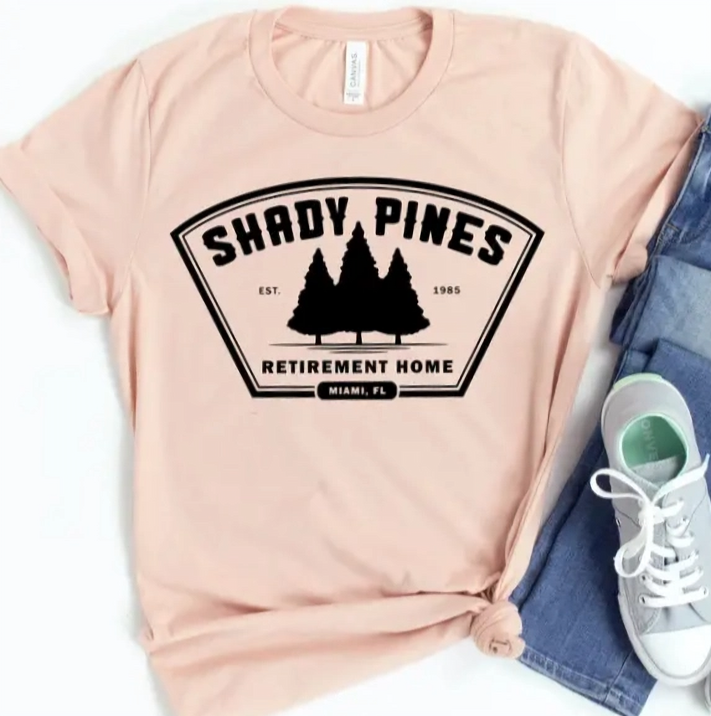 Shady Pines Short-Sleeved Graphic Tee