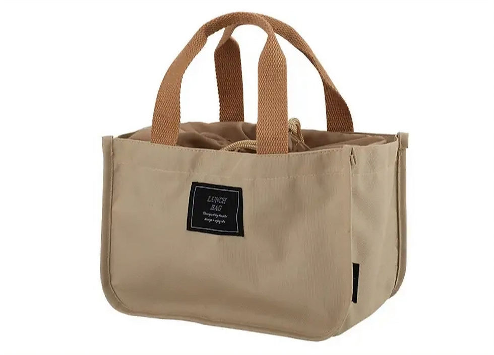 Thumbnail: Insulated Double Layer Bento Bag