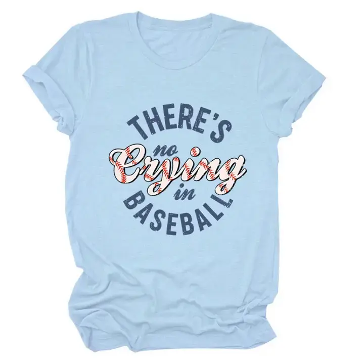 Thumbnail: No Crying in Baseball Short Sleeved Graphic Tee