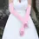 Thumbnail: Dressy Satin Long Wedding Gloves