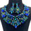 Thumbnail: Crystal Statement Necklace Set