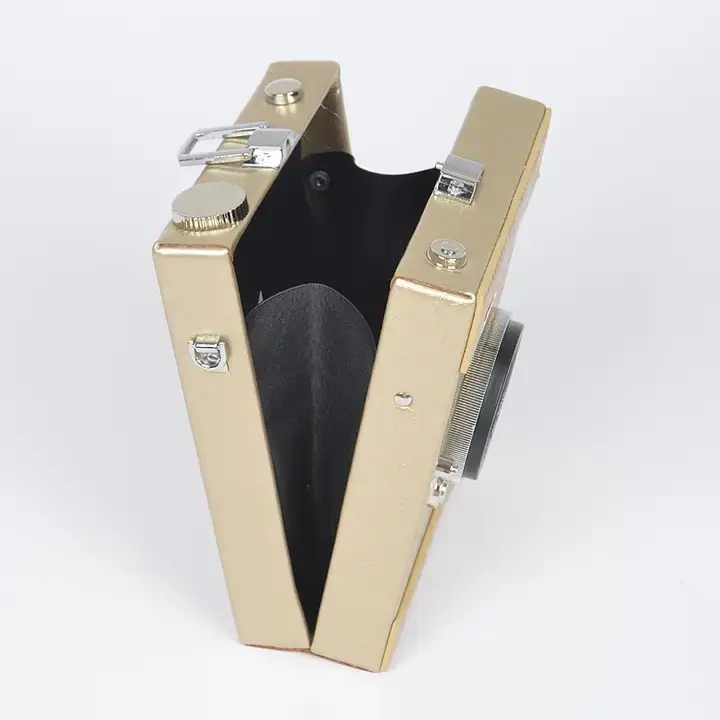 Thumbnail: Faux Leather Camera Novelty Bag