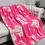 Thumbnail: Super Lux Pink Cowgirl Throw Blanket