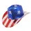 Thumbnail: American Flag Sequined Cowboy Hat