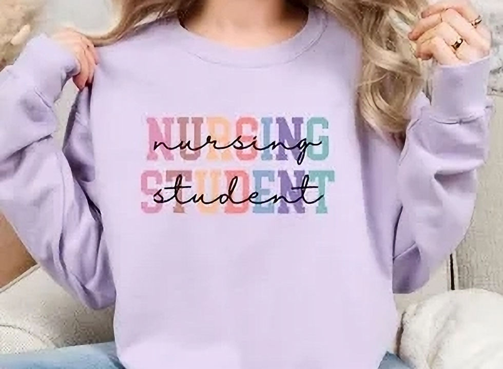 Thumbnail: Nursing Student Comfort Colors® Sweatshirt