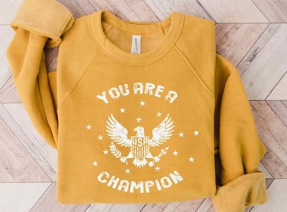 Thumbnail: You Are a Champion Graphic Fleece Sweatshirt