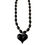 Thumbnail: Roxie Beaded Necklace with Heart Charm