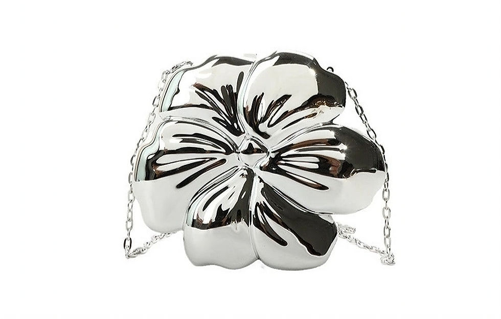 Thumbnail: Acrylic Flower Evening Bag