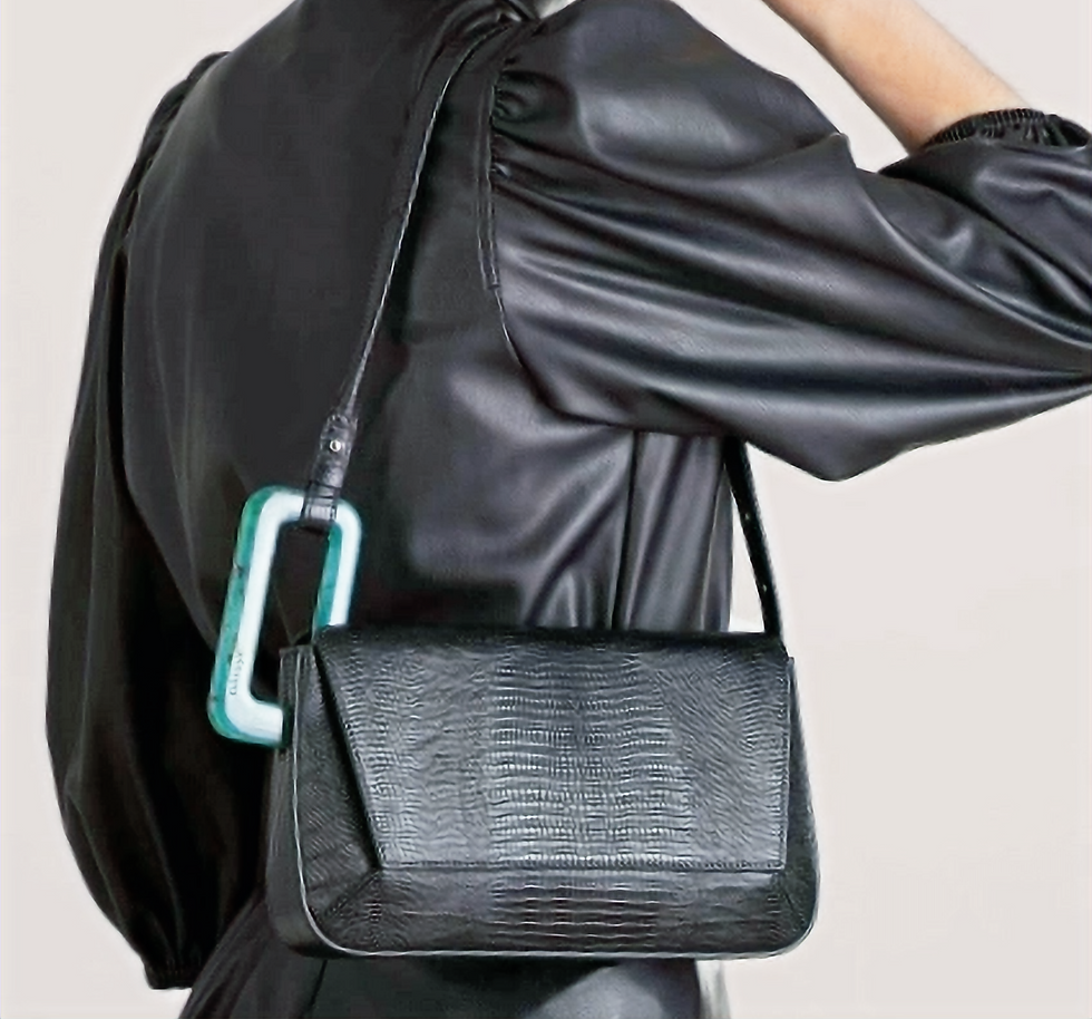 Thumbnail: Geometric Square Shoulder Bag