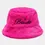 Thumbnail: Bride Fuzzy Embroidered Bucket Hat