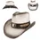 Thumbnail: Rhinestone Embellished Straw Cowboy Hat