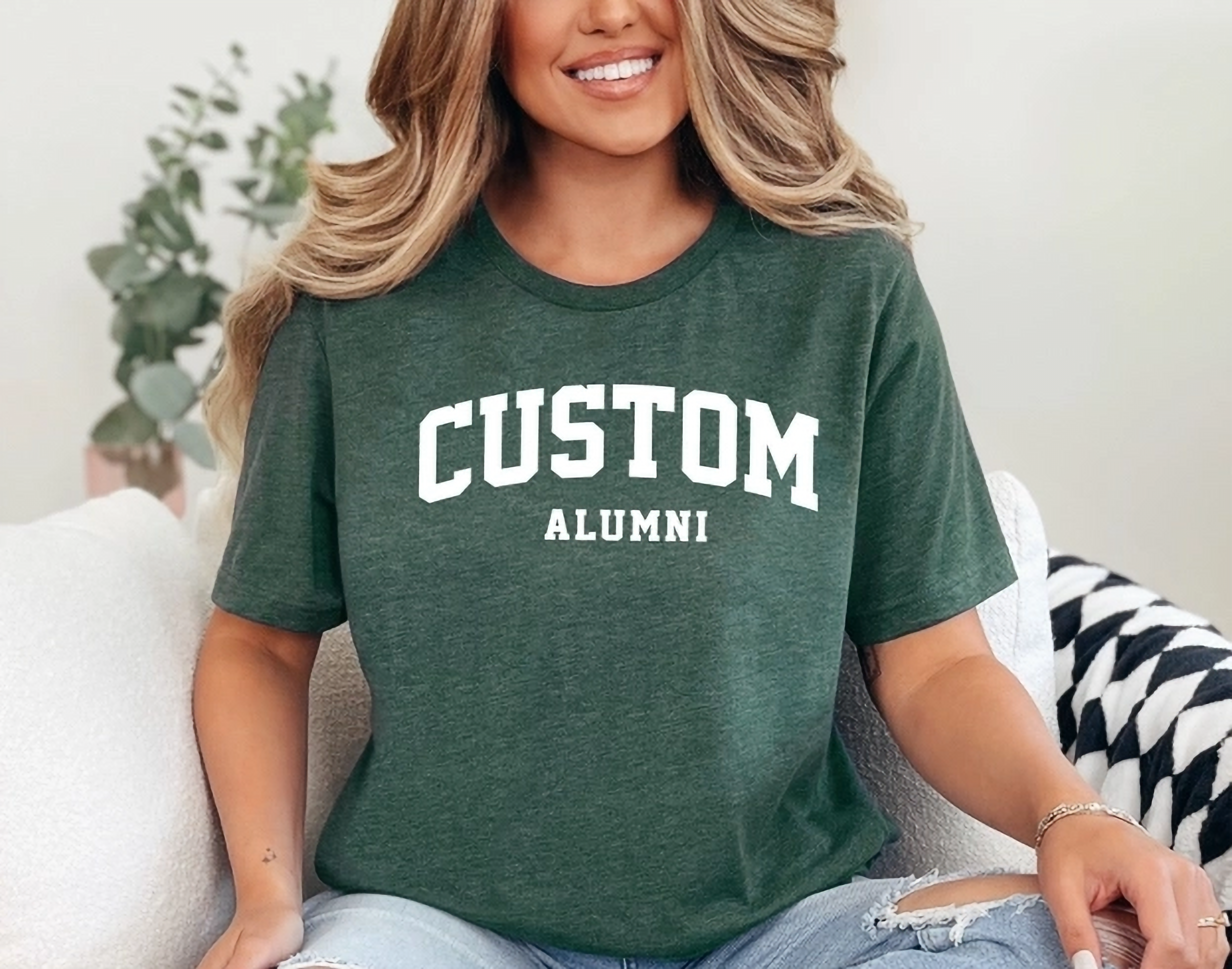 School Alumni Custom Short Sleeve Tee