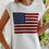 Thumbnail: American Flag Sleeveless Knit Top 