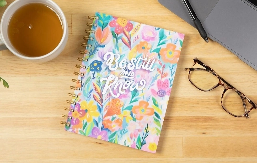 Thumbnail: Be Still and Know Spiral Journal