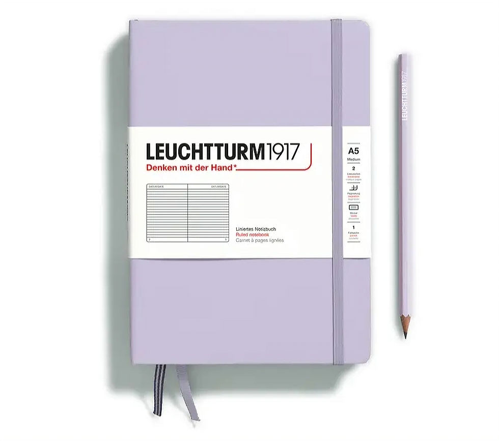 Thumbnail: Medium Ruled Hardcover Notebook (A5)