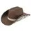 Thumbnail: Leopard Pattern Rhinestone Felt Cowboy Hat