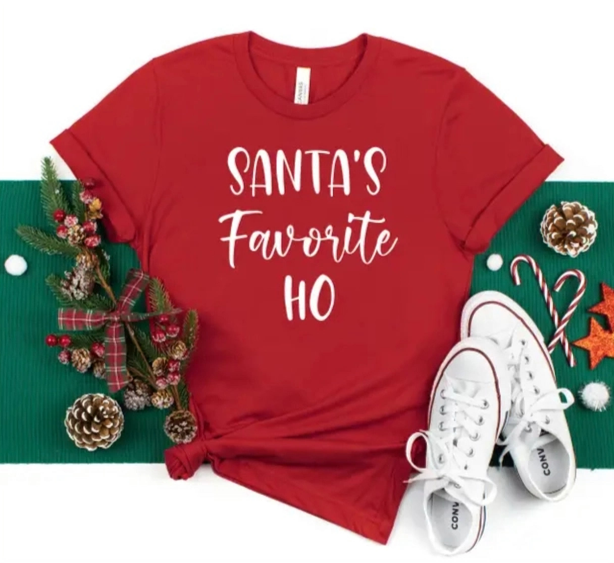 Santa's Favorite Ho Short-Sleeved Graphic Tee