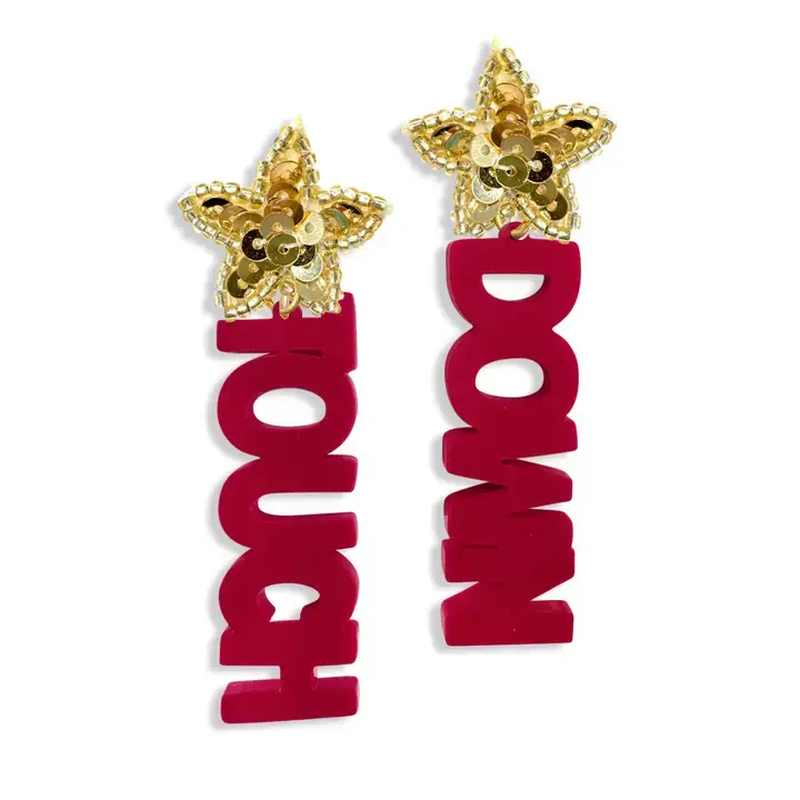 Thumbnail: Touch Down Dangle Earrings