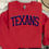 Thumbnail: Texans Puff Vinyl 3D Embossed Sweatshirt