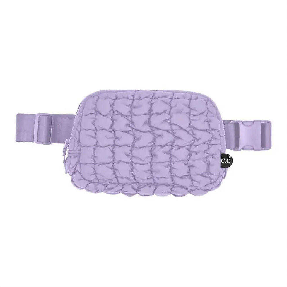 Thumbnail: Quilted Puffer Fanny Pack