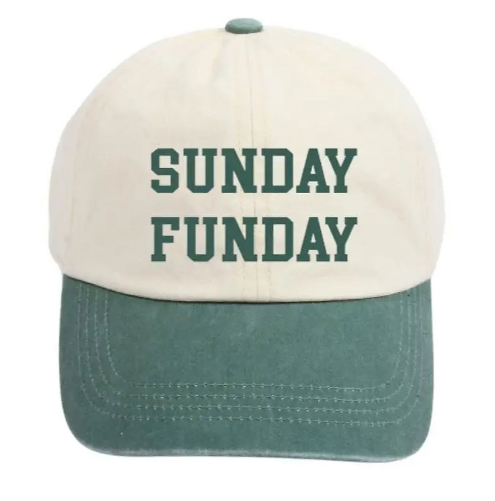 Thumbnail: Sunday Funday Baseball Cap