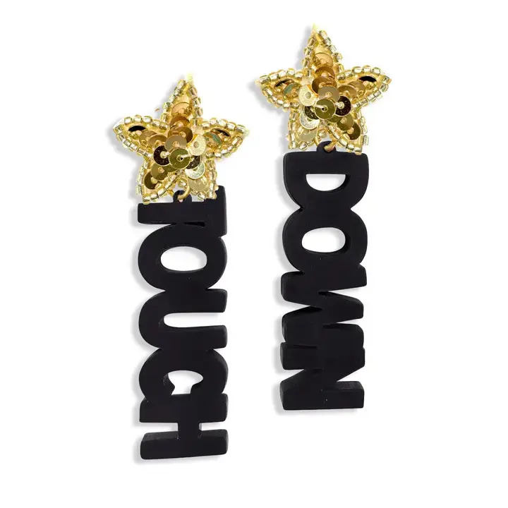 Thumbnail: Touch Down Dangle Earrings