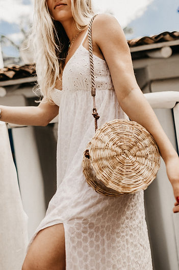 women's white v-neck spaghetti-strap dre