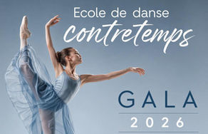 affiche de gala de danse