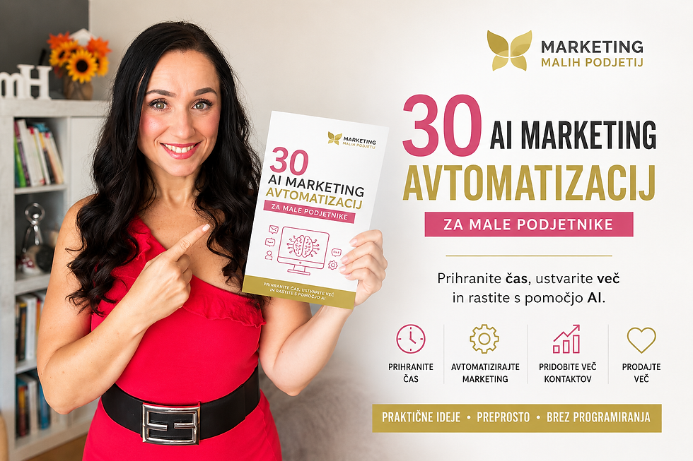 E-PRIROČNIK 30 AI AVTOMATIZACIJ MARKETINGA