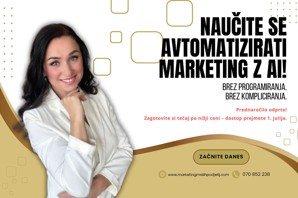 Ai marketing avtomatizacija