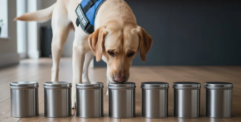 chien détection alerte médicale