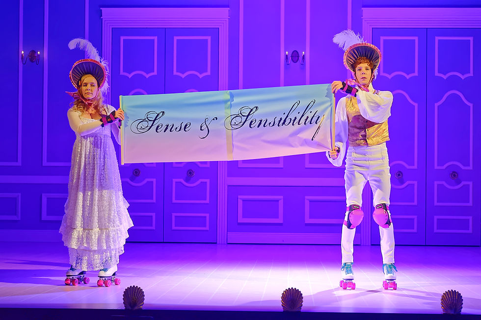 Rachel Burke and Nathan O'Keefe, photo by Chris Herzfeld