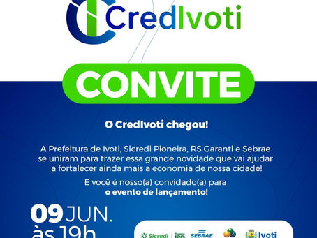 Ivoti tem programa de crédito para empreendedores