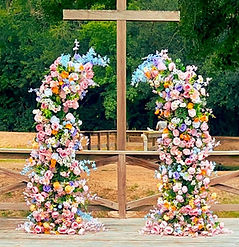 houston floral arch rental