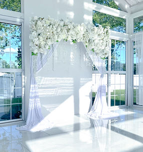 houston wedding arch