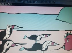 Beaks3 - computer graphic
