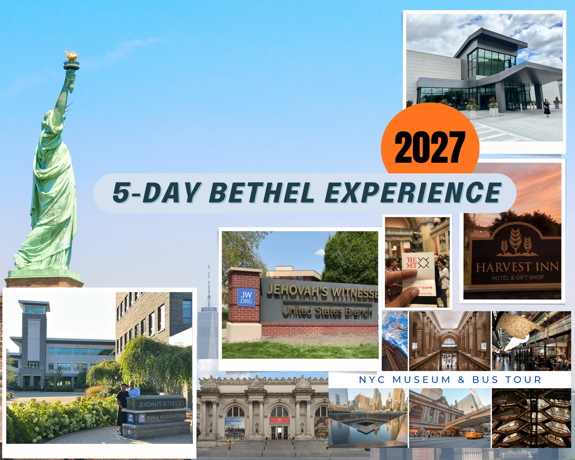 2027 April 24-28 | 5 days | Deposit Only